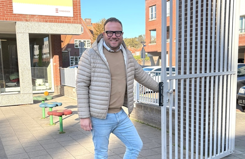 Elke dag begint op het plein