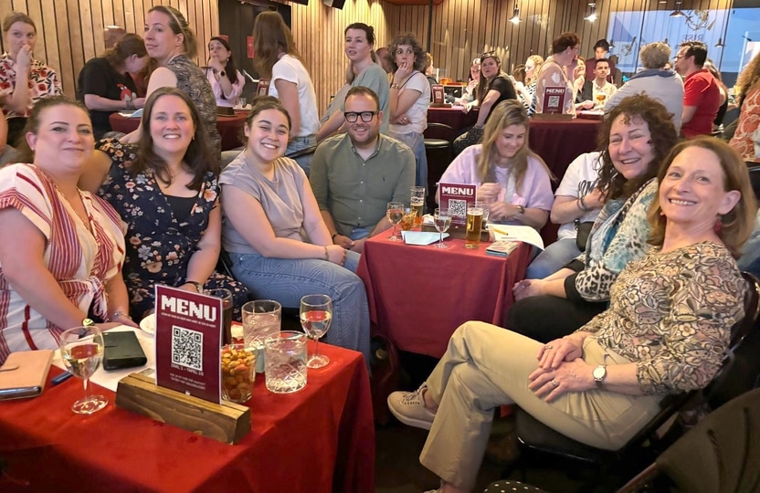 Met de pubquiz het weekend in