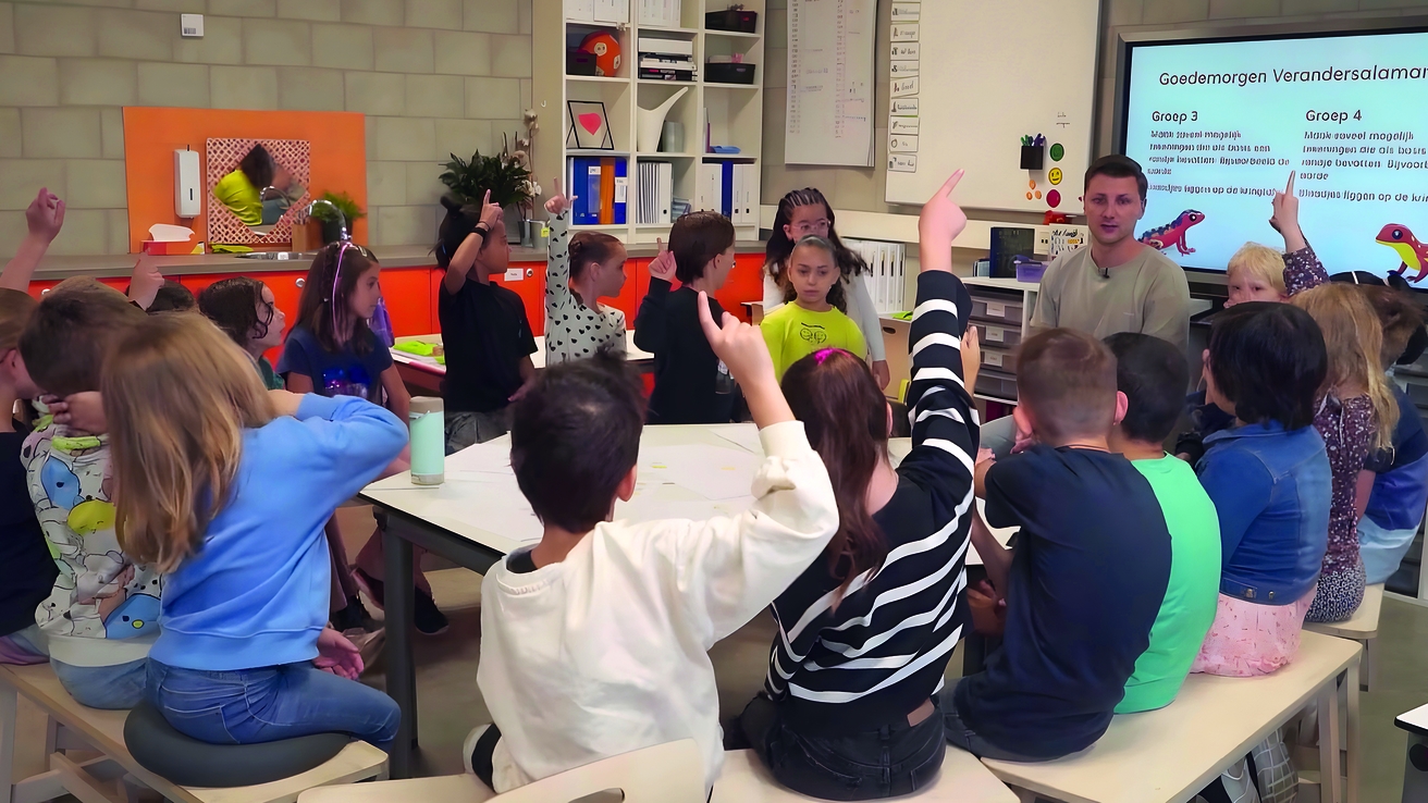 Fimsterren op SALTO-school De Driestam