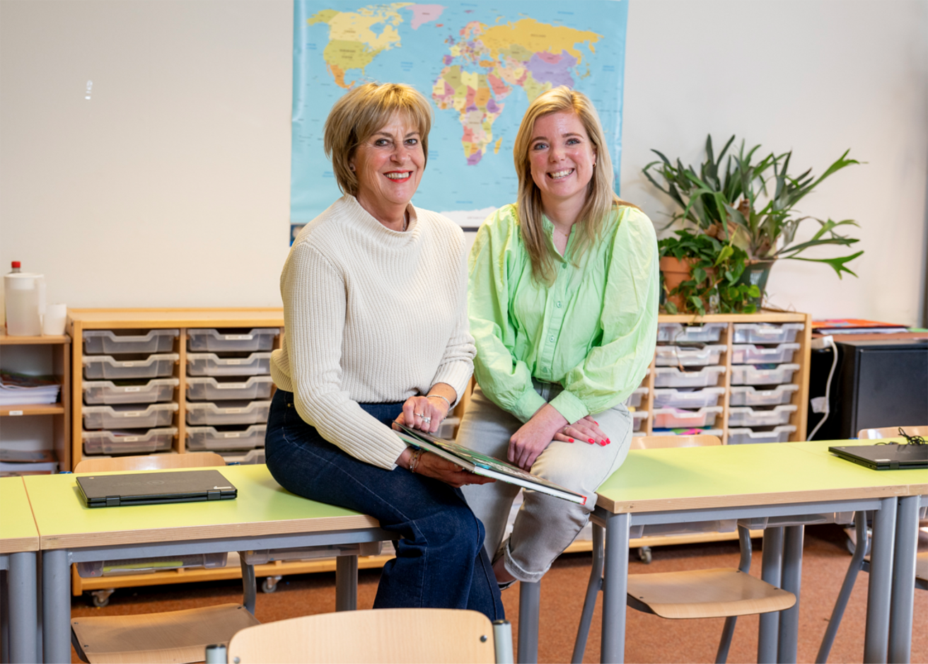Myriam van Gool en Janneke van der Heijden