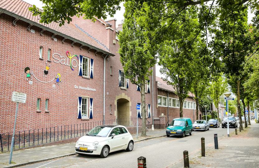 schoolgebouw SALTO-school De Hasselbraam